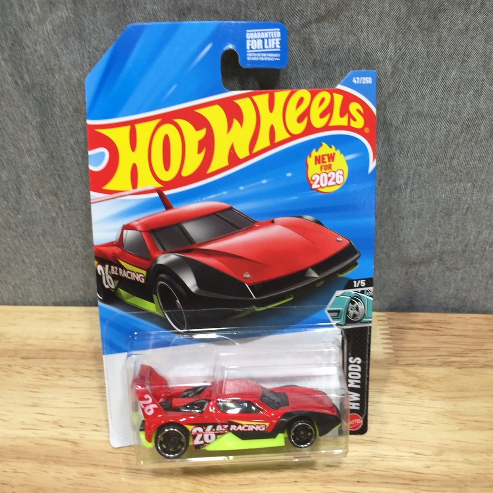 Hot Wheels Toy Car HW Mods High-Tail Chaser 1/64 Red